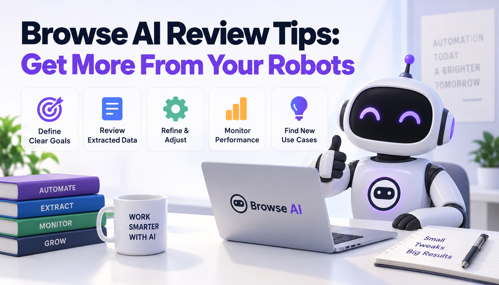 Browse AI Review Tips Get More From Your Robots
