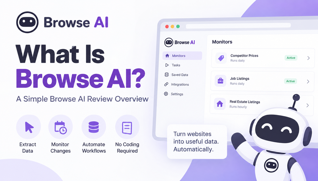 What Is Browse AI A Simple Browse AI Review Overview